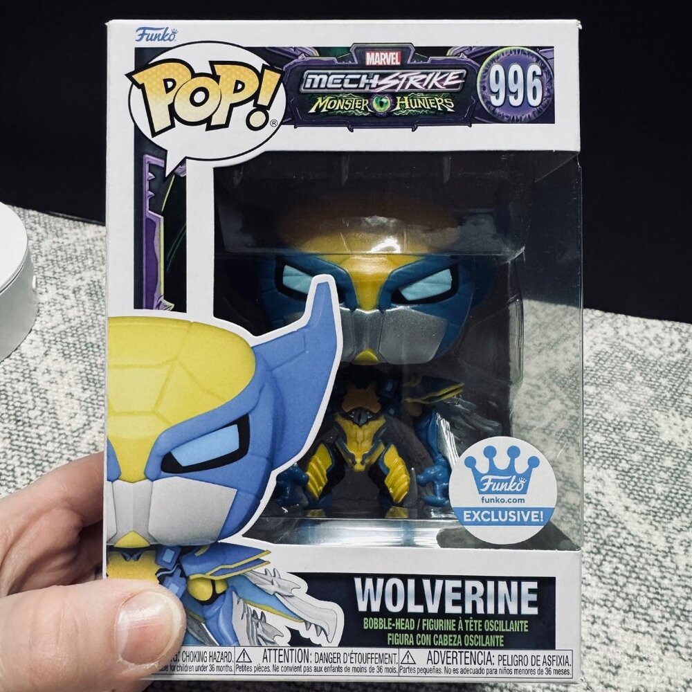 Funko Pop! Marvel- Mech Strike Wolverine #996